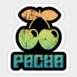 Pacha Ibiza - very rare 90s summer design Sticker